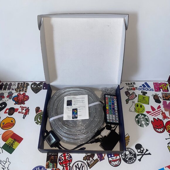 LETIANPAI 200 ft Outdoor LED Strip Lights Waterproof Outside, App & Remote - Picture 16 of 16